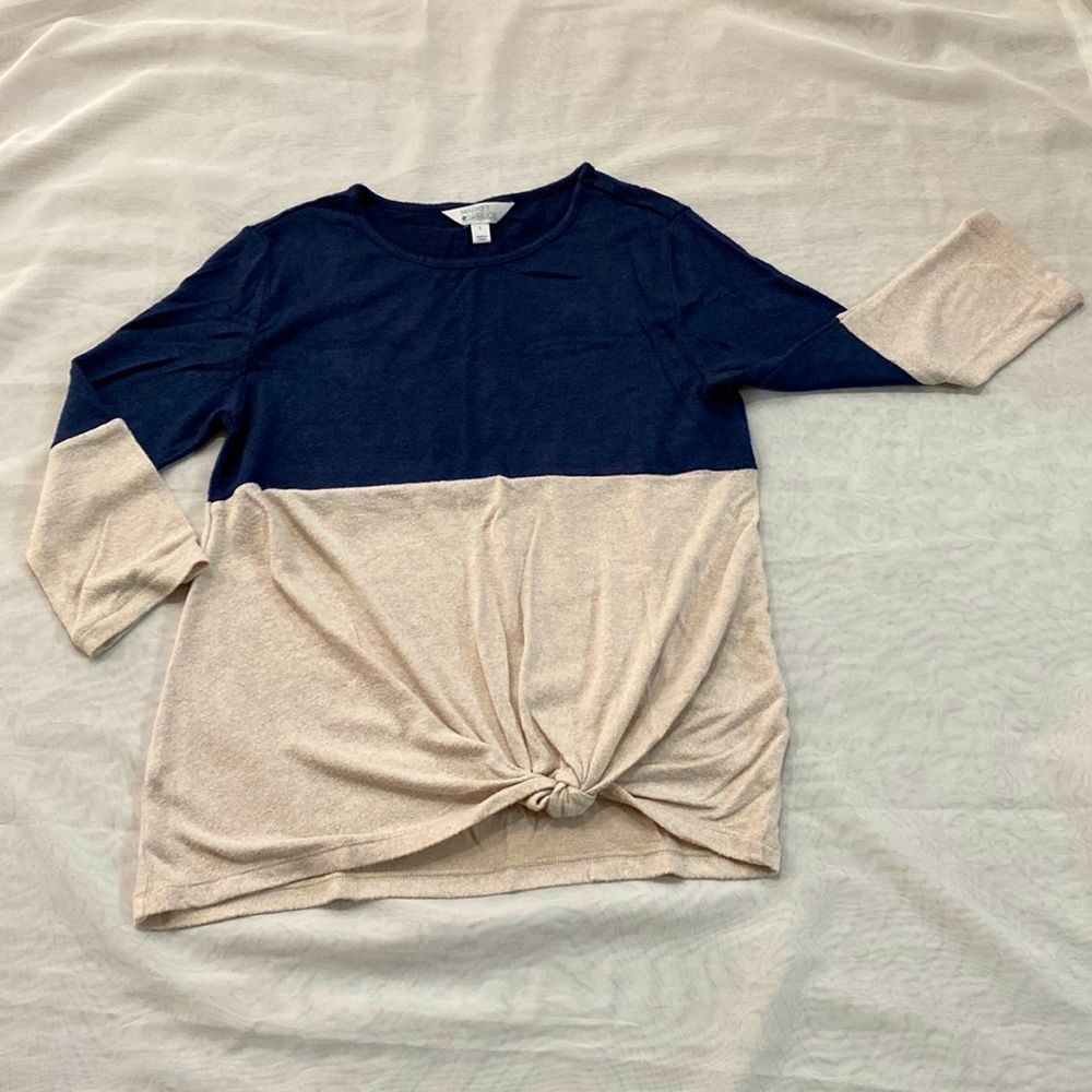 Market & Spruce Knotted Top